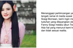 Fanny Soegi sindir mantan bandnya tak transparan soal royalti, begini klarifikasi pihak Soegi Bornean