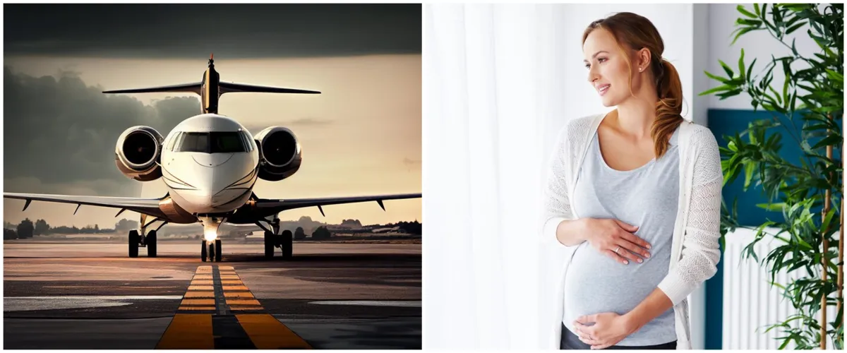 Ibu hamil tua diperbolehkan naik pesawat umum, ini 4 persyaratannya