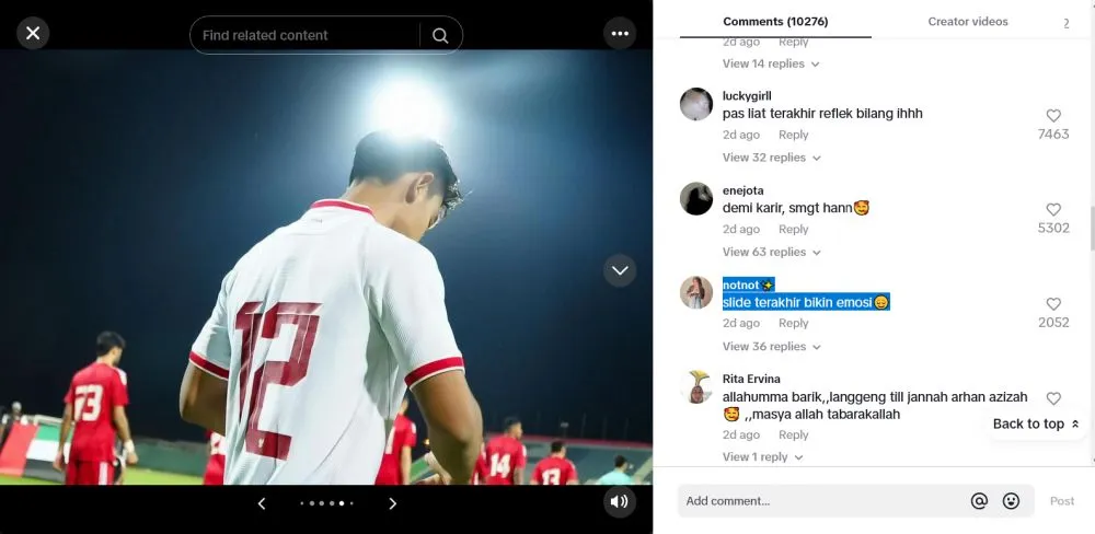 Pratama Arhan unggah foto bareng Azizah © 2024 TikTok Pratama Arhan unggah foto bareng Azizah © 2024 TikTok