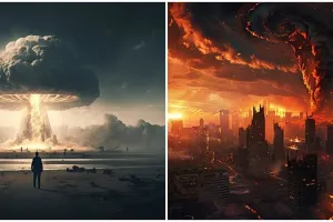 Sebutkan dan jelaskan lima macam tanda-tanda terjadinya kiamat kubra, muslim wajib tahu