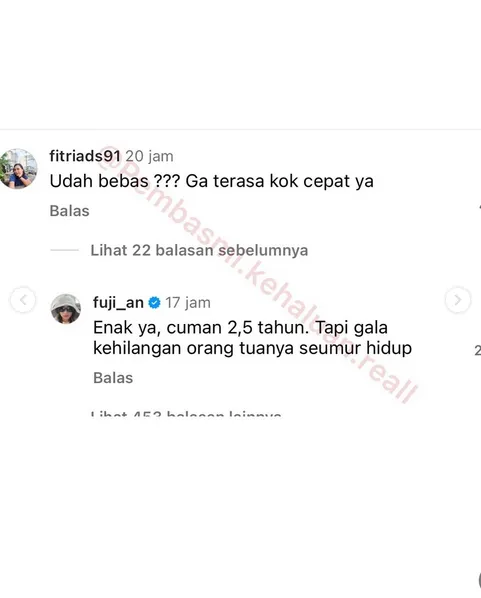 Fuji dicap sombong tak terima Joddy berbagai sumber