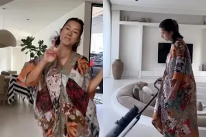 7 Pesona Jennifer Bachdim saat pakai daster, bukti ibu rumah tangga tetap tampil menawan dasteran