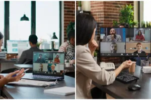 Tak cuma pasang virtual background aesthetic, 10 cara agar meeting online nggak berasa bicara sendiri