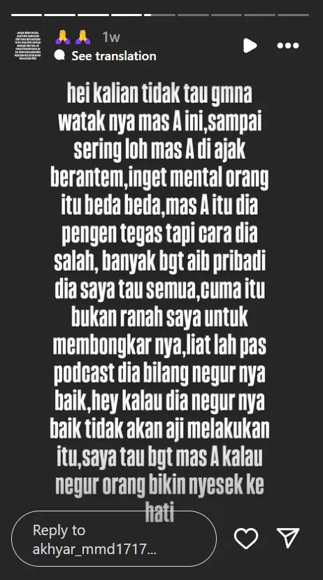 kontroversi kasus Agus Salim korban air keras © 2024 brilio.net