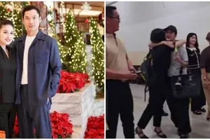 Penuh tawa, ini momen Sandra Dewi dan Harvey Moeis diduga berjalan santai usai sidang