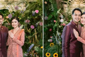 Padukan konsep elegan dan alam, 7 potret prewedding Febby Rastanty dan Drajat Djumantara ini unik 