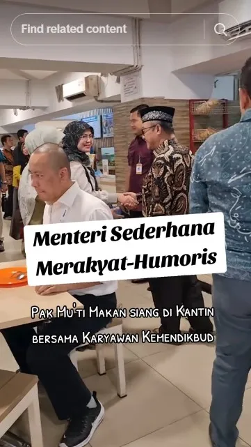 Abdul Mu'ti pilih tak makan siang di resto © berbagai sumber