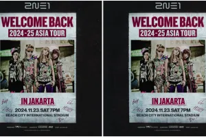 K-Pop legendaris 2NE1 comeback, siap mencuri hati fans di Jakarta