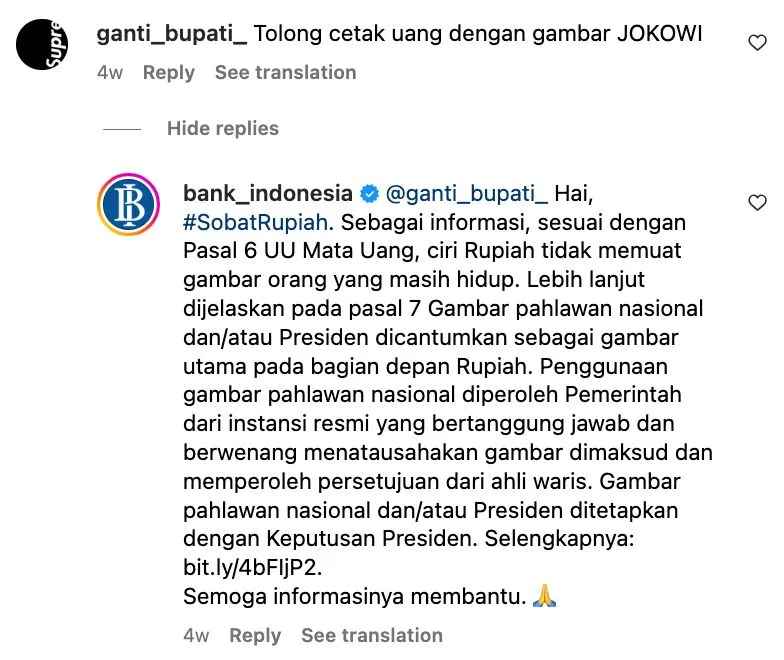 prosedur penempatan gambar pahlawan pada uang NKRI © 2024 brilio.net prosedur penempatan gambar pahlawan pada uang NKRI © 2024 brilio.net