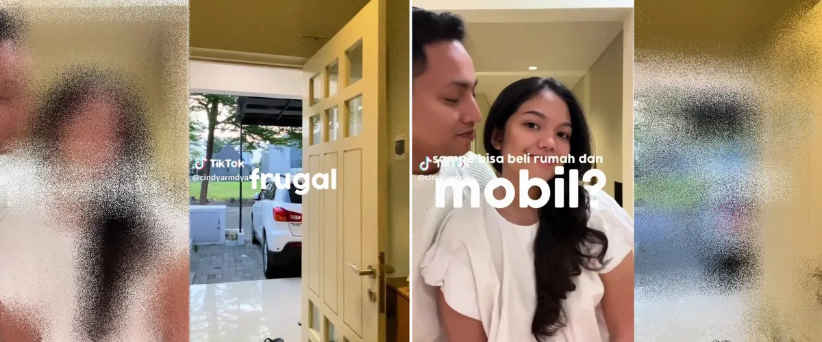 Terapkan frugal living sejak masih pacaran, pasutri muda ini bisa beli rumah dan mobil di usia 25