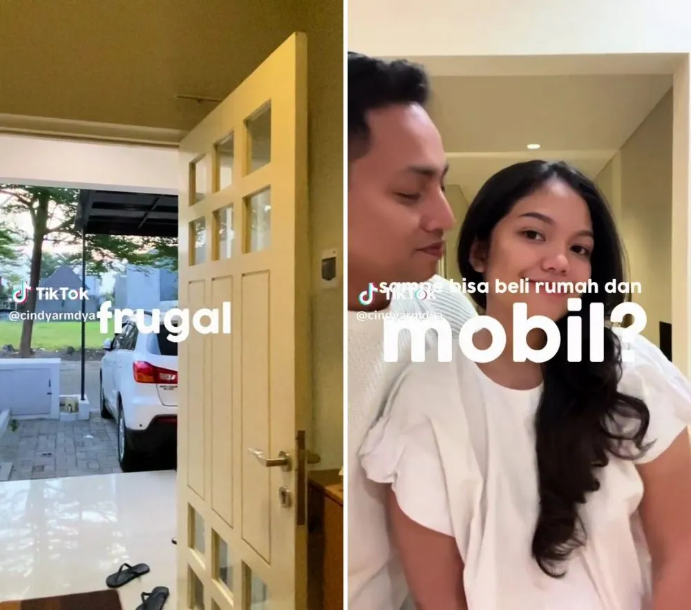 frugal living beli mobil dan rumah © TikTok frugal living beli mobil dan rumah © TikTok