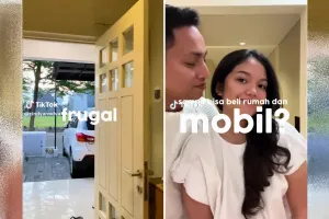 Terapkan frugal living sejak masih pacaran, pasutri muda ini bisa beli rumah dan mobil di usia 25