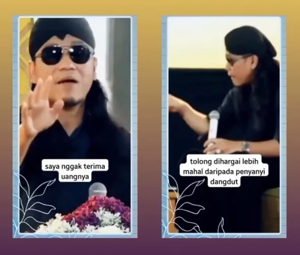 video lawas Gus Miftah cerita kembalikan honor © X video lawas Gus Miftah cerita kembalikan honor © X