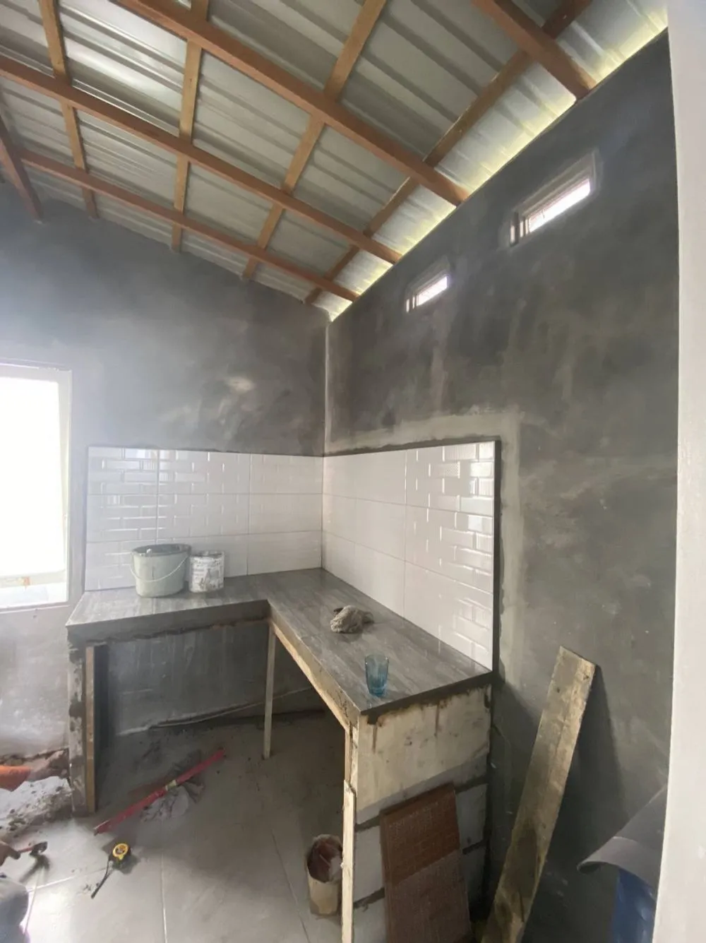 dapur minimalis tanpa kitchen set © TikTok dapur minimalis tanpa kitchen set © TikTok