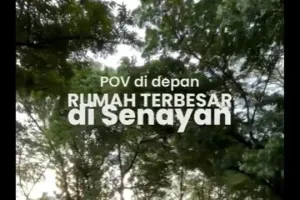 Viral rumah megah 'luasnya dua kelurahan' di Senayan, ternyata pemiliknya bukan sosok sembarangan
