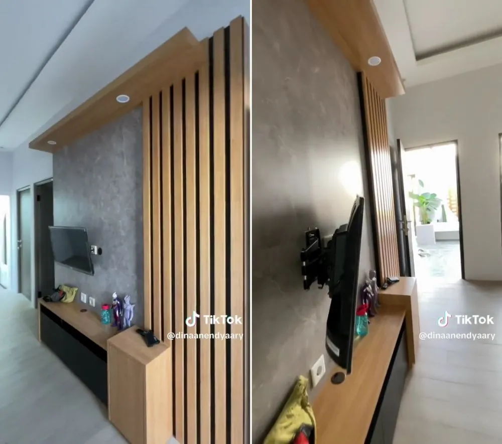 rumah bikin gagal fokus © TikTok