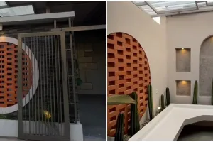 Gaya arsitek bangunannya bak di Santorini, 11 potret rumah kekinian ini posisi TV-nya bikin galfok