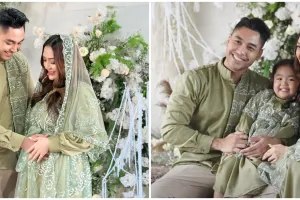 Digelar sederhana, ini 9 momen tasyakuran 4 bulanan anak kedua Siti Badriah dan Krisjiana Baharudin