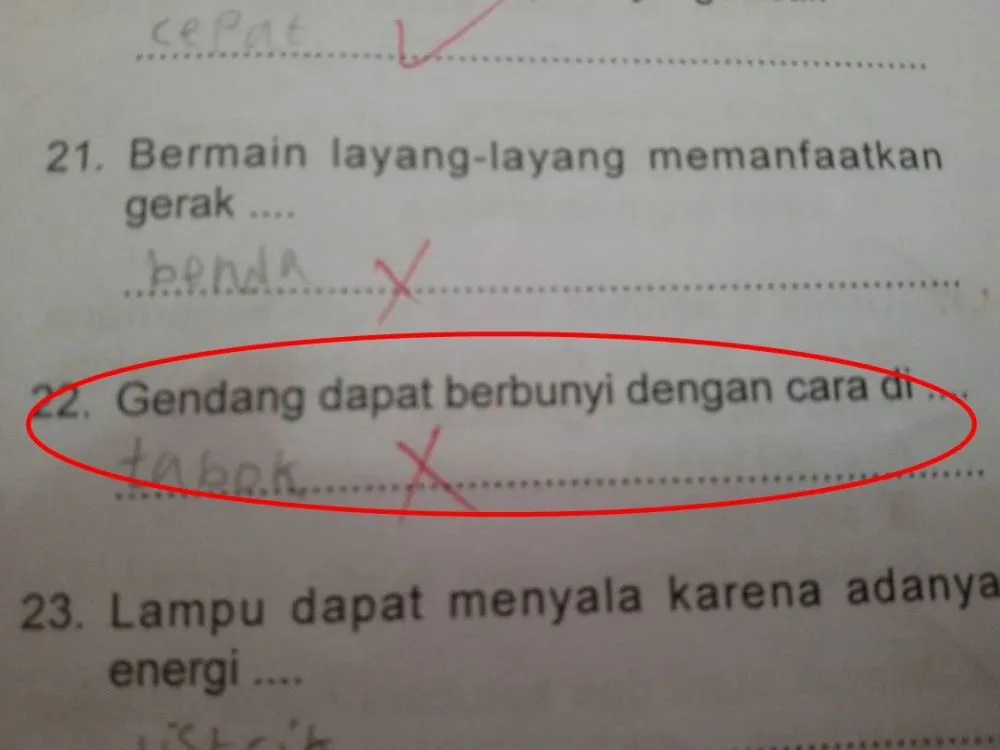 jawaban tugas kocak © berbagai sumber