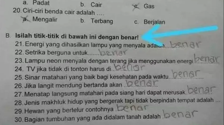 jawaban tugas kocak baru © 2023 berbagai sumber