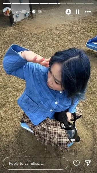 Zara pamer warna rambut baru © Instagram Zara pamer warna rambut baru © Instagram