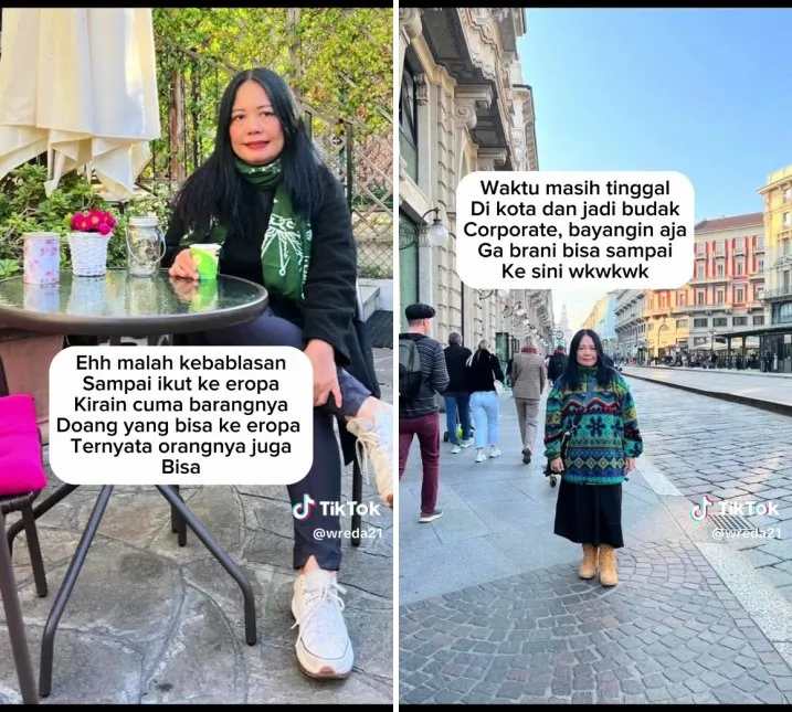 penjual gorengan jadi pebisnis ekspor © TikTok