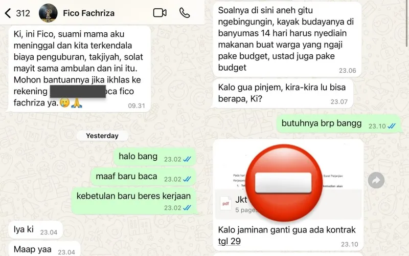Kiki jadi korban penipuan komika Fico © Instagram