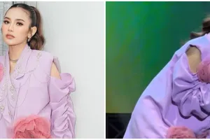 7 Potret Mahalini manggung ini bikin salfok dengan perut buncit, putuskan hiatus nyanyi sementara