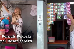Viral wanita bangga jadi IRT, jual es usai resign dari maskapai penerbangan, kisahnya tuai pro kontra