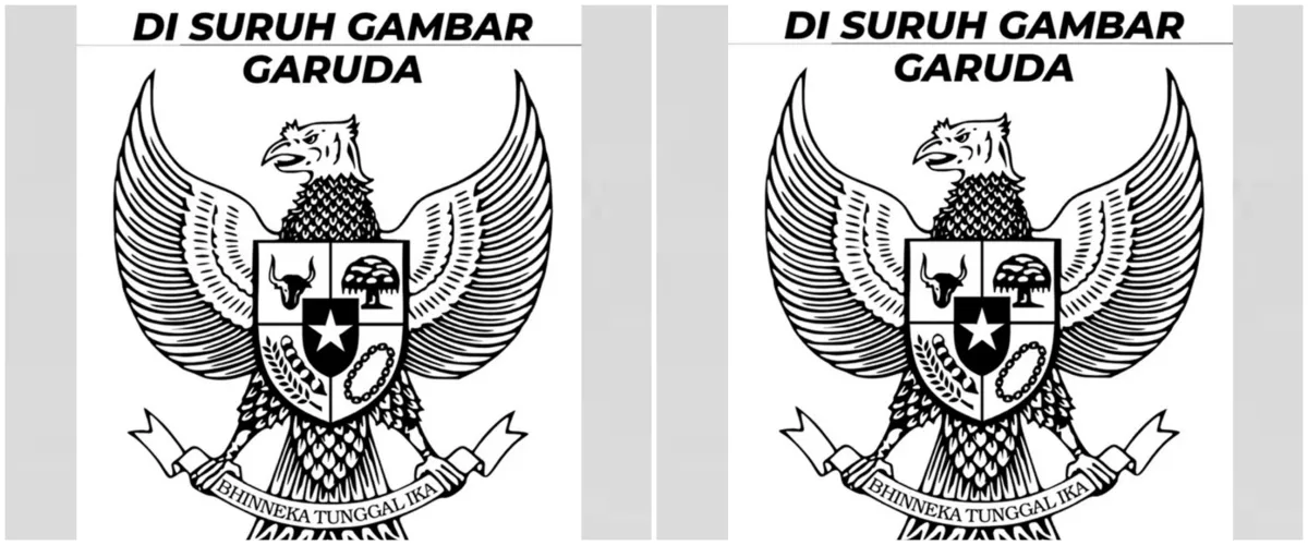 Disuruh gambar burung Garuda, 12 hasil karya murid SD ini usahanya bikin bangga