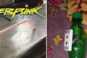 Kamu masti melongo nggak kepikiran, 13 aksi kocak manfaatkan barang bekas ini idenya ada-ada saja