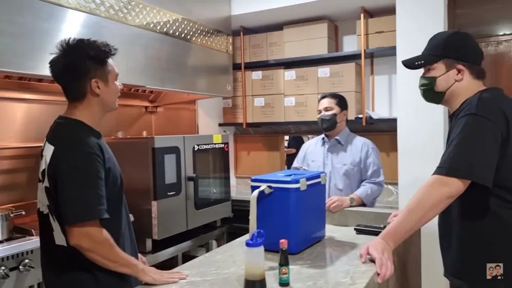 dapur rumah erick thohir © 2024 brilio.net