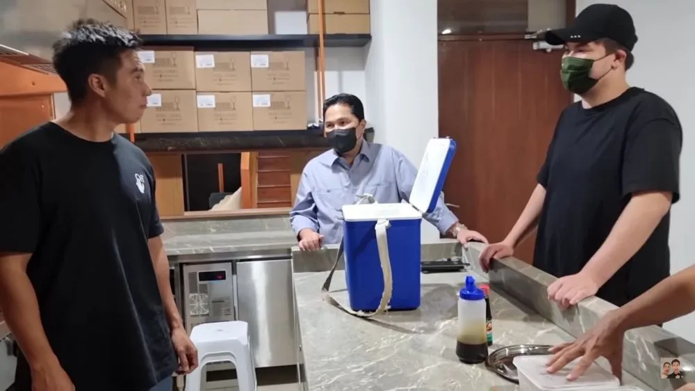 dapur rumah erick thohir © 2024 brilio.net