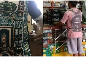 Desainnya bikin pusing sampai lihat dua kali, 11 potret lucu pakaian bermotif ini nggak habis pikir