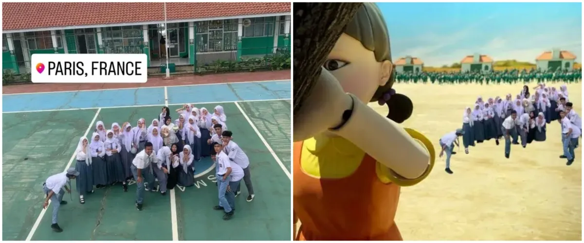 Definisi pengin healing bujet murah, 6 editan foto anak SMA nikmati liburan ini idenya di luar nurul