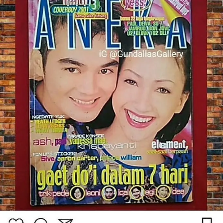 Sandy Permana awali karier dari modeling © Instagram Sandy Permana awali karier dari modeling © Instagram