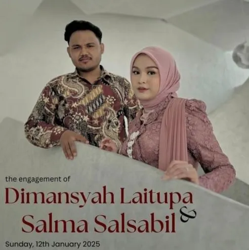 Salma Salsabil dilamar Dimansyah Laitupa © Instagram