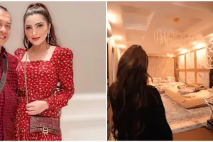 Ada gorden pakai remote control, intip 11 potret kamar Anang dan Ashanty, dilengkapi teknologi canggih