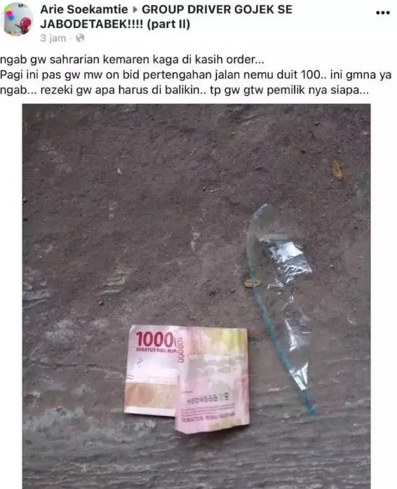 rezeki nomplok © Berbagai sumber rezeki nomplok © Berbagai sumber