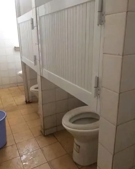 Potret kocak desain toilet Berbagai sumber