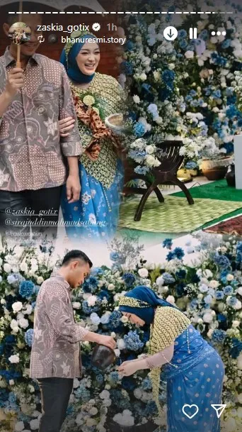 Zaskia Gotik 7 bulanan hamil anak ketiga © Instagram