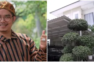 Rumahnya di tengah kota disulap bak hutan, 9 potret dapur Dodit Mulyanto ini minimalis minim perabotan