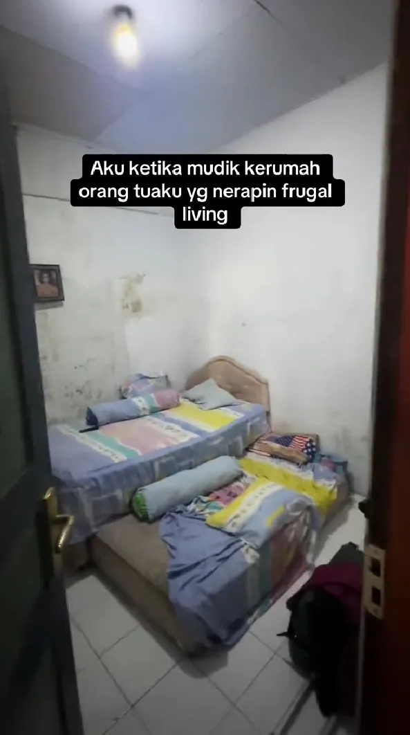 Wanita ini makeover rumah bak gudang © TikTok
