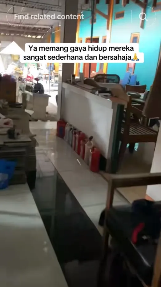 Wanita ini makeover rumah bak gudang © TikTok