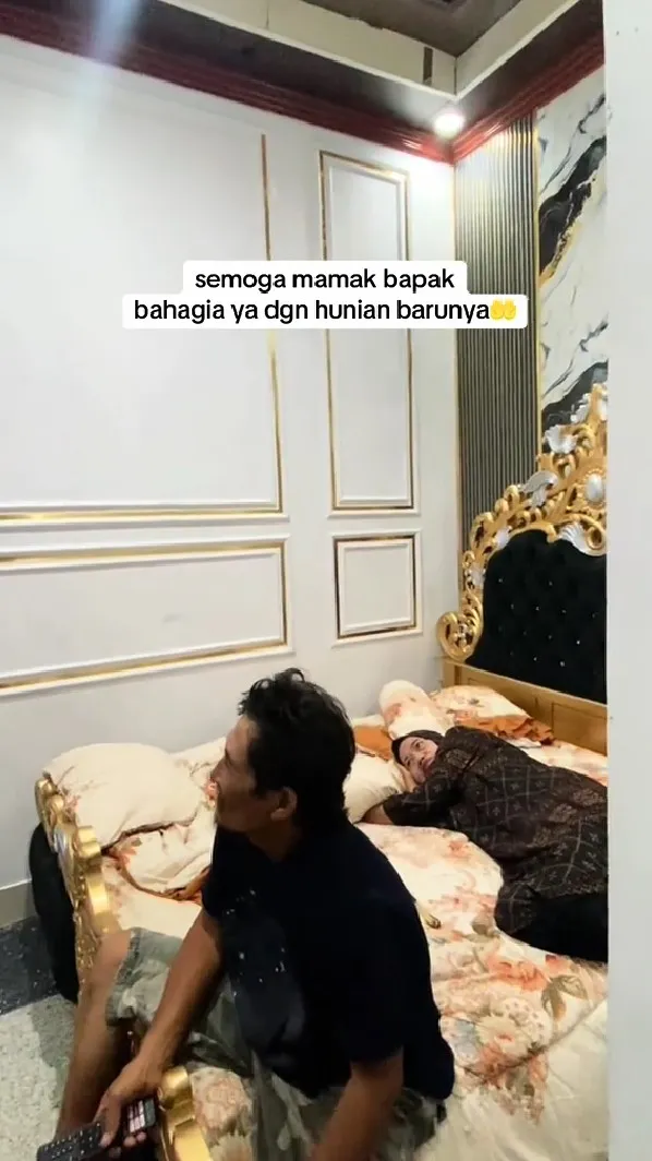 Wanita ini makeover rumah bak gudang © TikTok