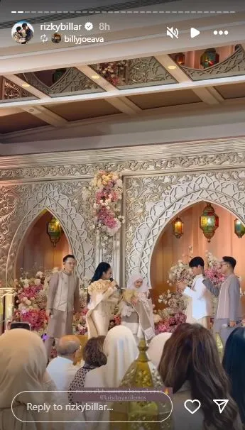 akikah anak kedua lesty kejora dan rizky billar  © 2025 Instagram