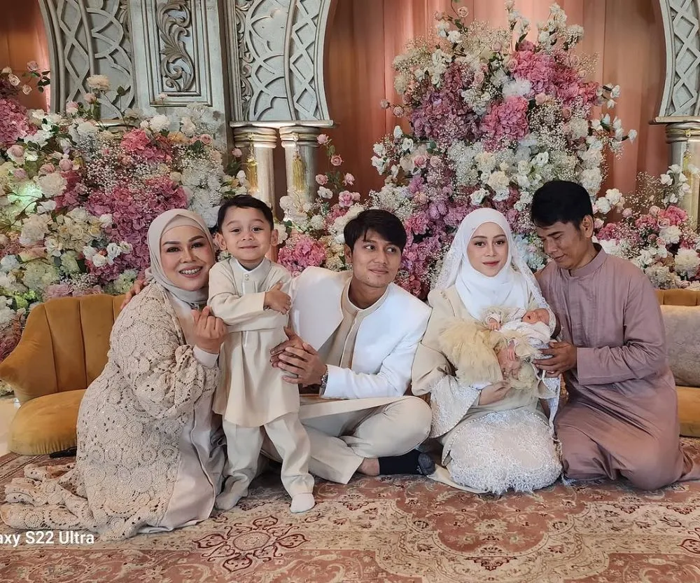 akikah anak kedua lesty kejora dan rizky billar  © 2025 Instagram