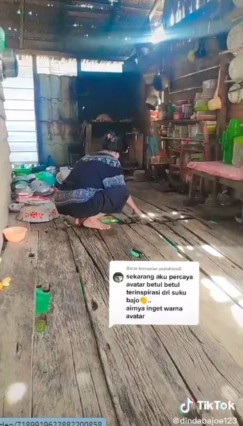 rumah panggung view indah © TikTok rumah panggung view indah © TikTok