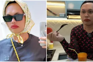 Punya kitchen set serba biru, 9 potret dapur mungil Wanda Hara ini penataannya compact