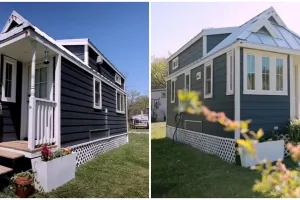 Rumah mungil lebar 3 meteran ini harganya Rp1,6 M, 9 potret interiornya serba compact bikin takjub